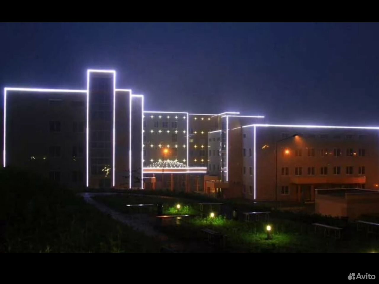 Контурное освещение во Владивостоке