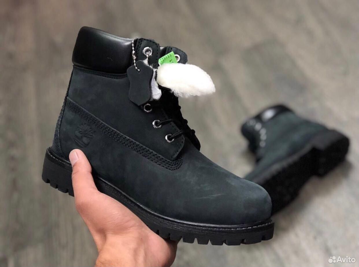 Timberland ботинки непромокаемые черные