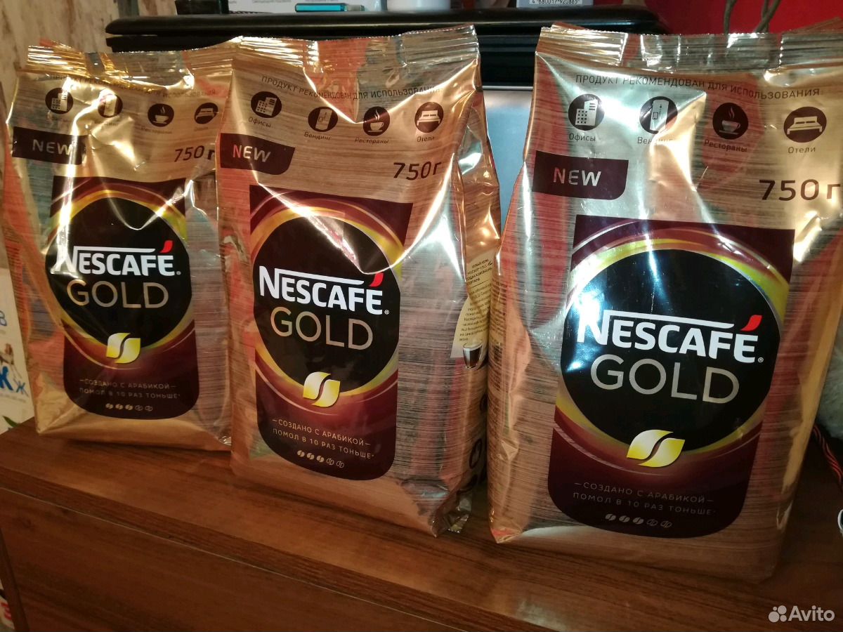 Кофе nescafe gold 900 г