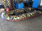 Надувная трехсекционная моторно- вёсельная лодка с объявление продам