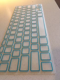 Силиконовая накладка для клавиатуры Макбук15