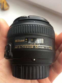 Объектив Nikkor 50 mm 1:1,4g af-s