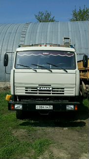 Камаз (53215) зерновоз с прицепом