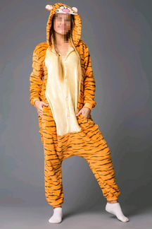Пижама костюм Кигуруми Тигра