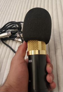 Конденсаторный микрофон bm-800 и фантомное питание