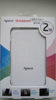 Внешний жесткий диск Apacer AC532 2TB