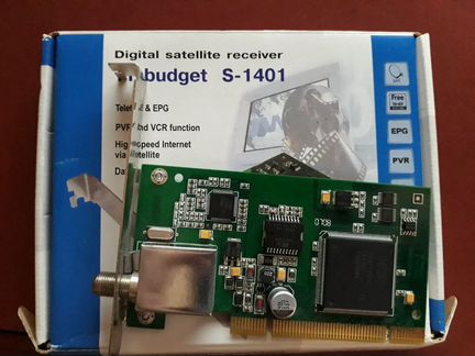 SkyStar 3 (TT-budget S1401) - плата для пк (DVB-S)