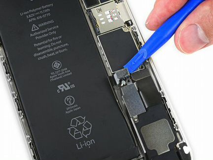 Замена аккумулятора на iPhone 6