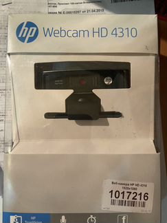Вебкамера HP webcam HD 4310