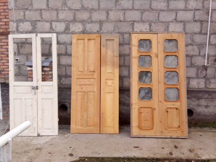 Двери деревенные