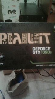 GTX 1050Ti Palit 4 gb