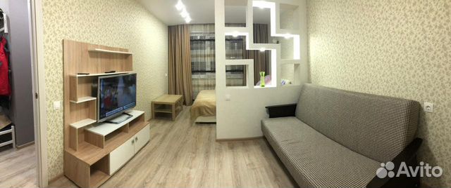 

1-к. квартира, 30 м², 2 кровати