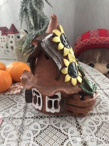 Домик подсвечник для интерьера
