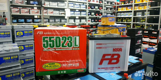 Аккумулятор Япония 60Ач 550А D23L Furukawa battery