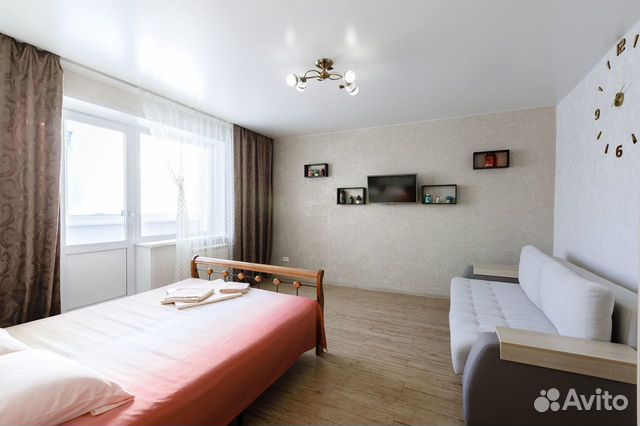 

1-к. квартира, 36 м², 2 кровати