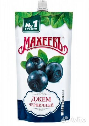 Джем махеевъ черника д/п 300г/16