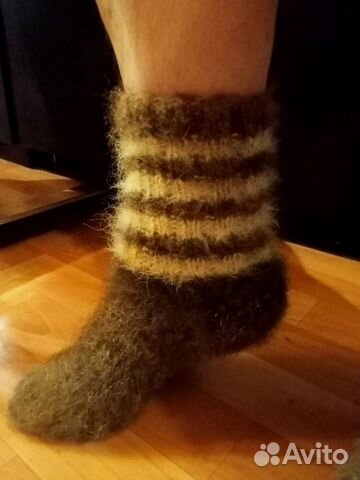 Носки из собачьей шерсти
