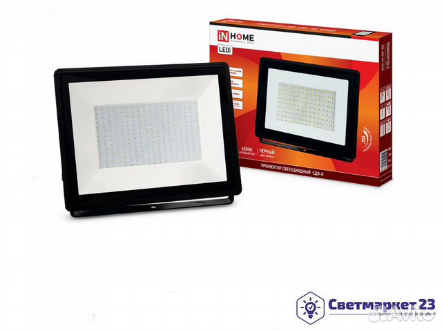 Прожектор светодиодный IN home 200Вт сверх мощный