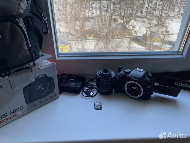 Новый Canon EOS 600D EF-S 18-55 IS II Kit