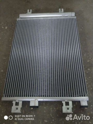 Радиатор кондиционера Рено Логан 1,Дастер,Ларгус
