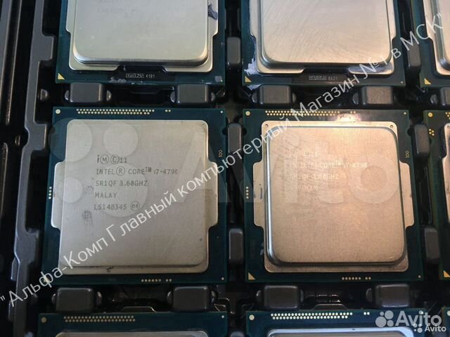 Процессоры i7 3770 4770 Гарантия 1 год (121шт)