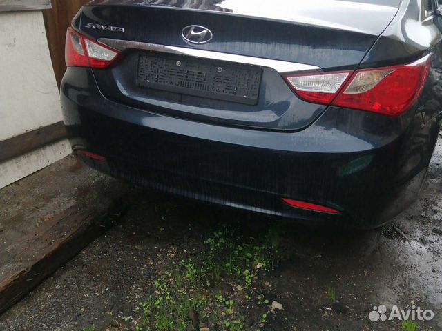 Бампер задний Hyundai Sonata 6 YF Хёндай Соната 6