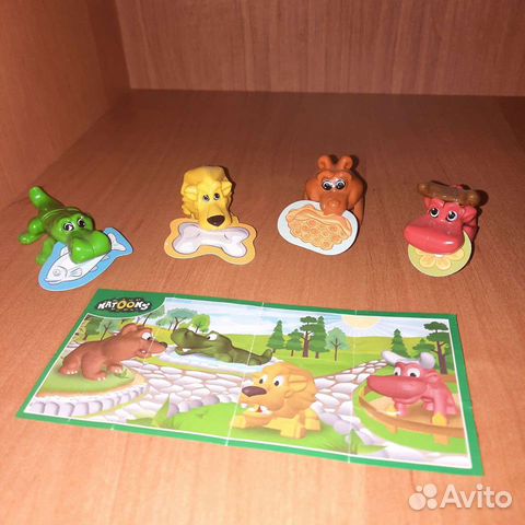 Серия киндер голодные животные 2016