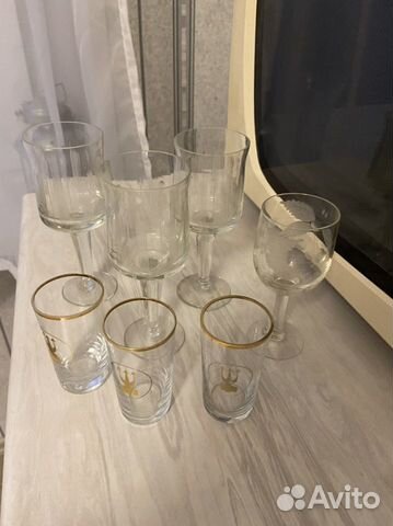 Фужеры бокалы рюмки