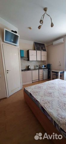 

Квартира-студия, 24 м², 3 кровати