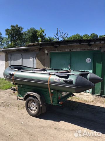 Лодка с комплектом+мотор+прицеп