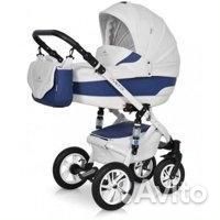 Коляска модульная 2 в 1 Caretto Riviera S (Эко кож