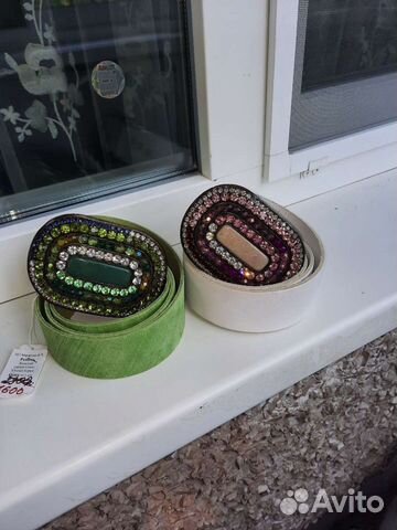 Ремень. Новый. Натуральная кожа. Италия