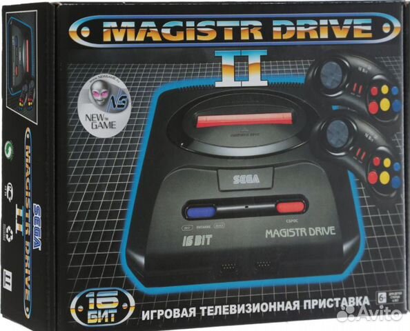 Игровая приставка Sega Magistr Drive 2