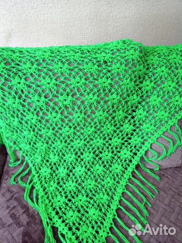 Косынка вязаная