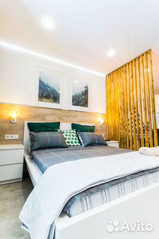 

Квартира-студия, 32 м², 1 кровать