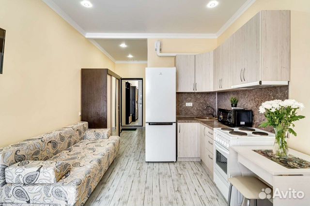

Квартира-студия, 27 м², 2 кровати