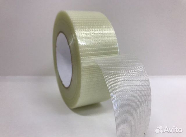 Клейкая лента (скотч) армированная стекловолокном