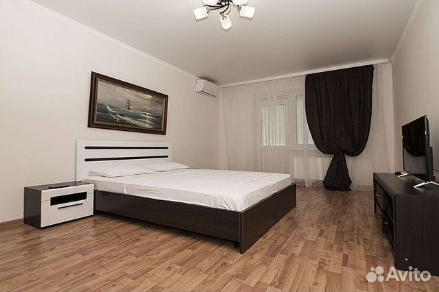 

1-к. квартира, 60 м², 2 кровати