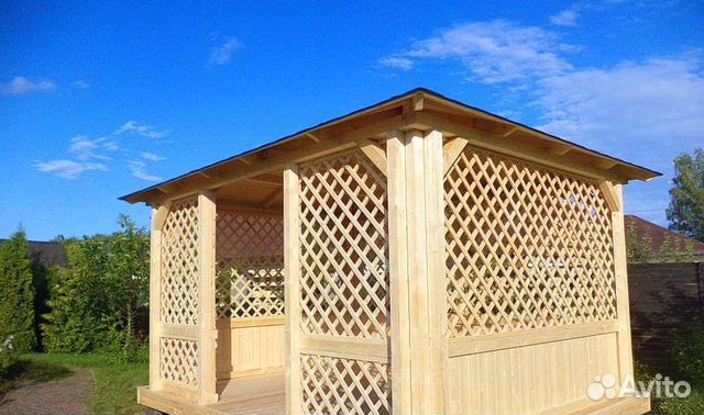 Дачная Беседка В Японском Стиле 3,5x4,5 под ключ