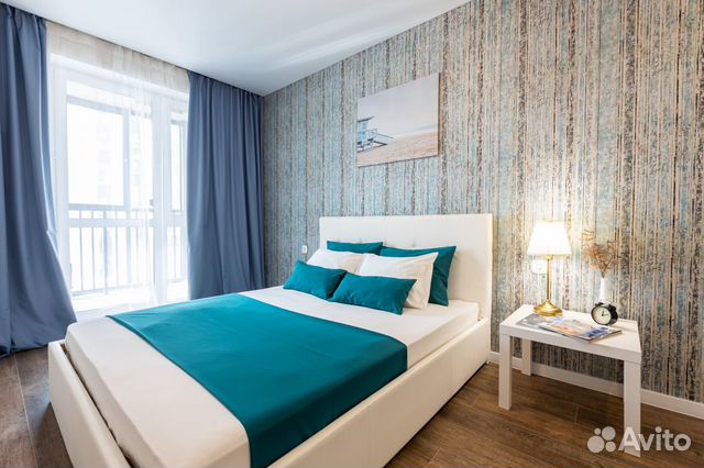 

1-к. квартира, 40 м², 2 кровати