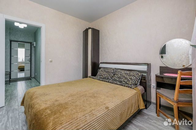 

1-к. квартира, 45 м², 2 кровати