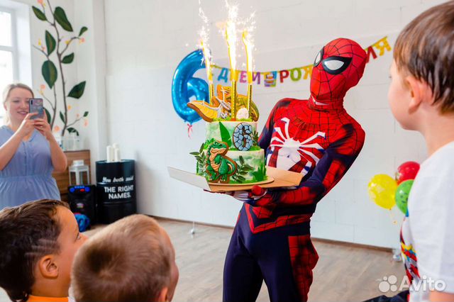 Организация дня рождения, аниматоры, шоу, анимация