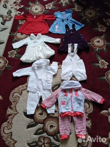 Вещи пакетом на девочку 1 год hm, Disney