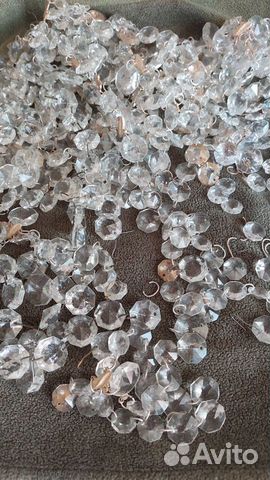 Хрустальные подвески для люстры СССР