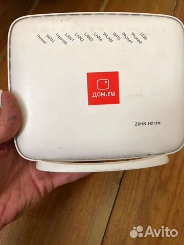 Wifi роутер дом.ру
