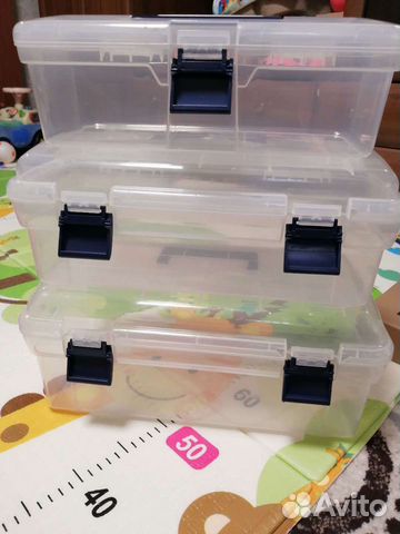 Набор контейнеров для хранения, 3 шт