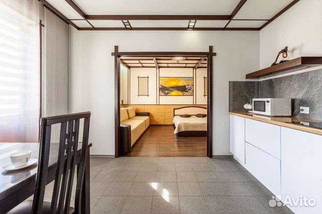 

1-к. квартира, 56 м², 2 кровати
