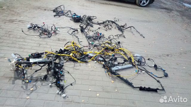 Проводка двигателя салона hyundai santa fe 2 cm