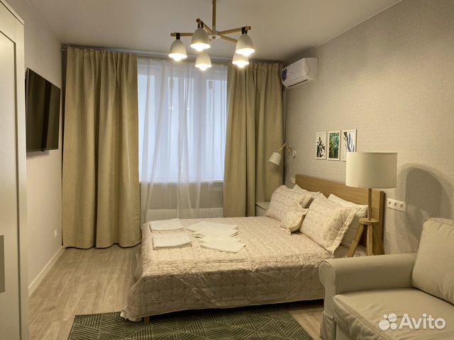 

1-к. квартира, 40 м², 2 кровати