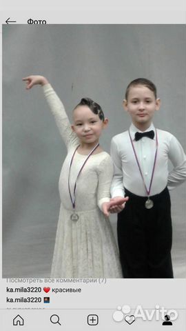 Платье для бальных танцев